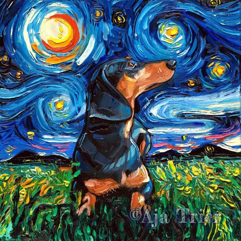 VanGogh_Dachshund